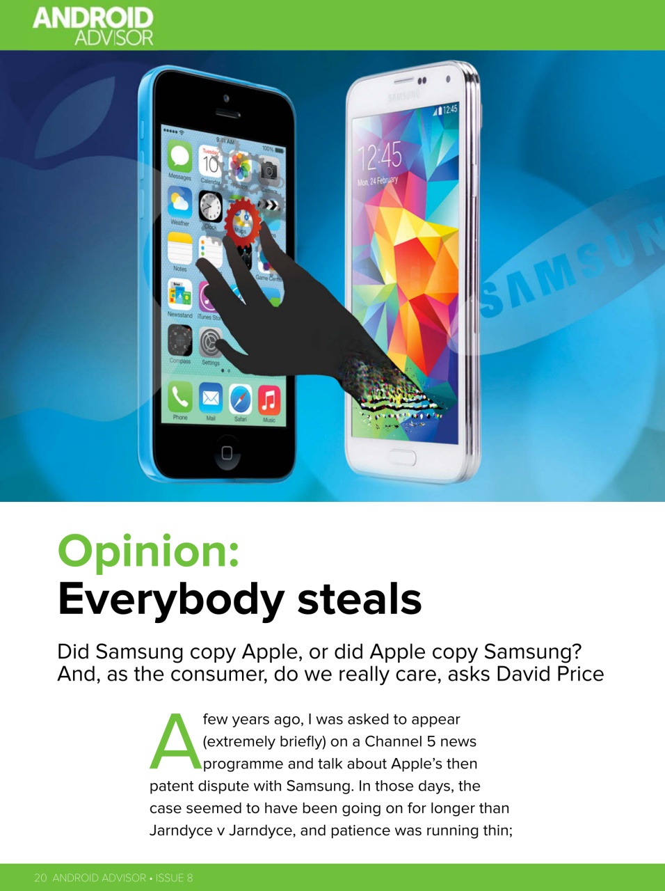 Android Advisor Preview Pages