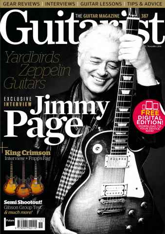 Guitarist issue November 2014