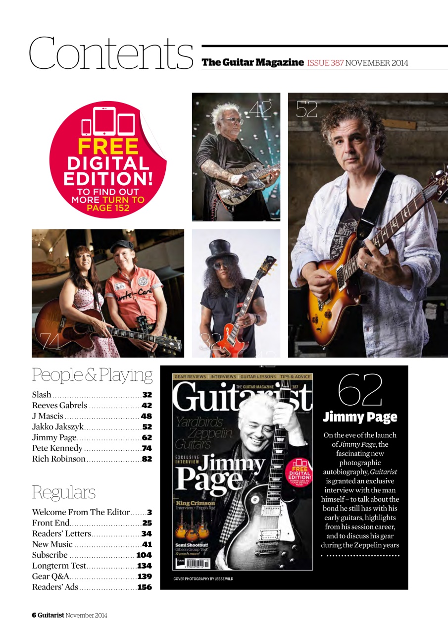 Guitarist Preview Pages