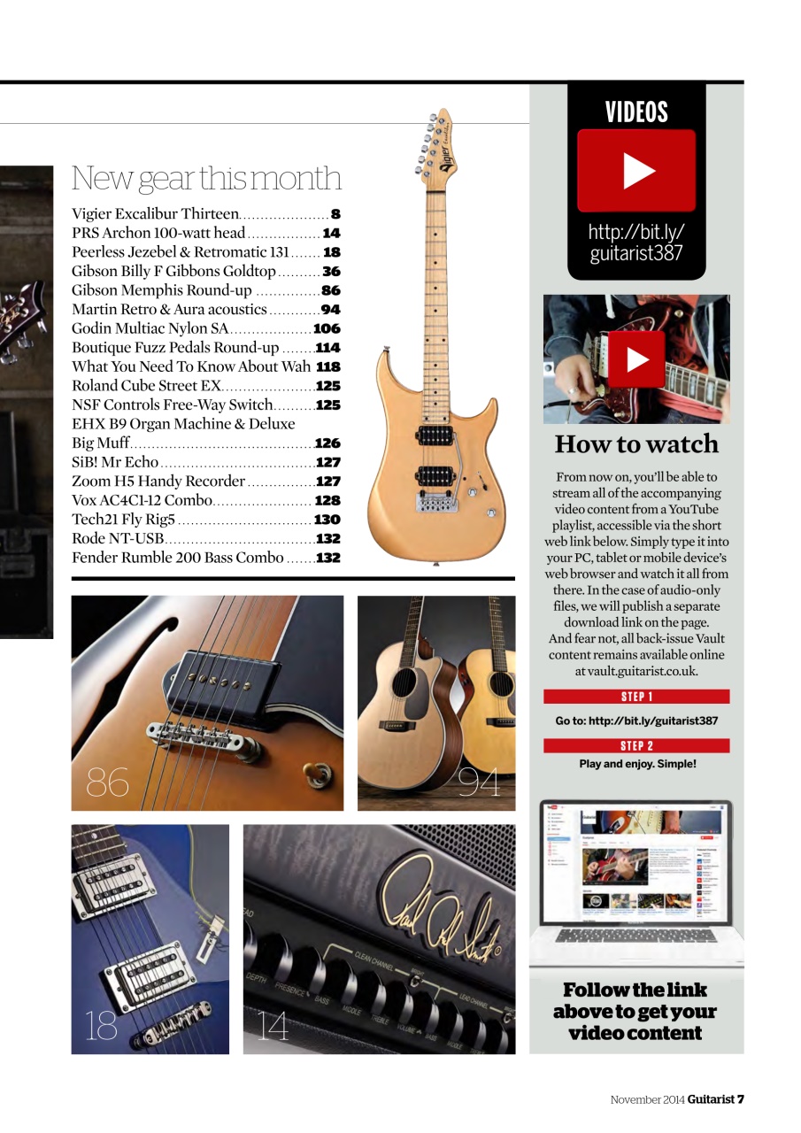 Guitarist Preview Pages