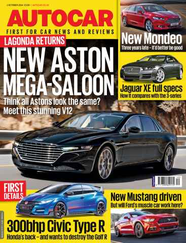 Autocar issue 1st October 2014