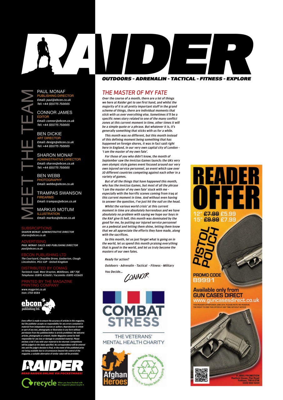 Raider Preview Pages