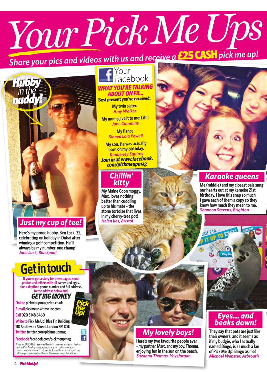 Pick Me Up Preview Pages