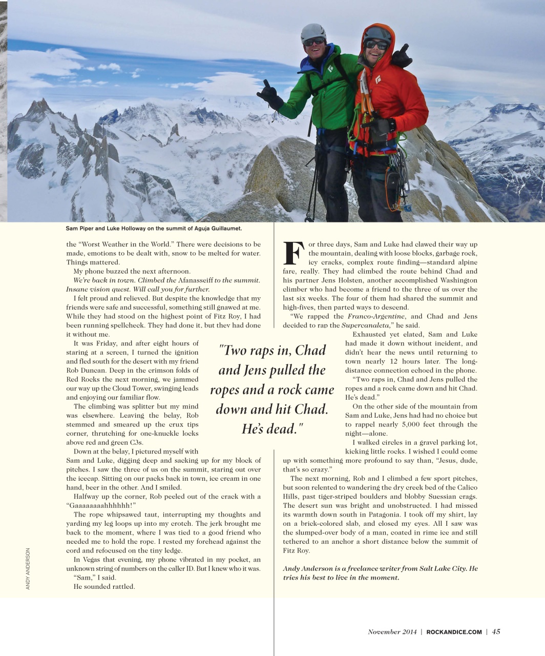 Rock and Ice Preview Pages