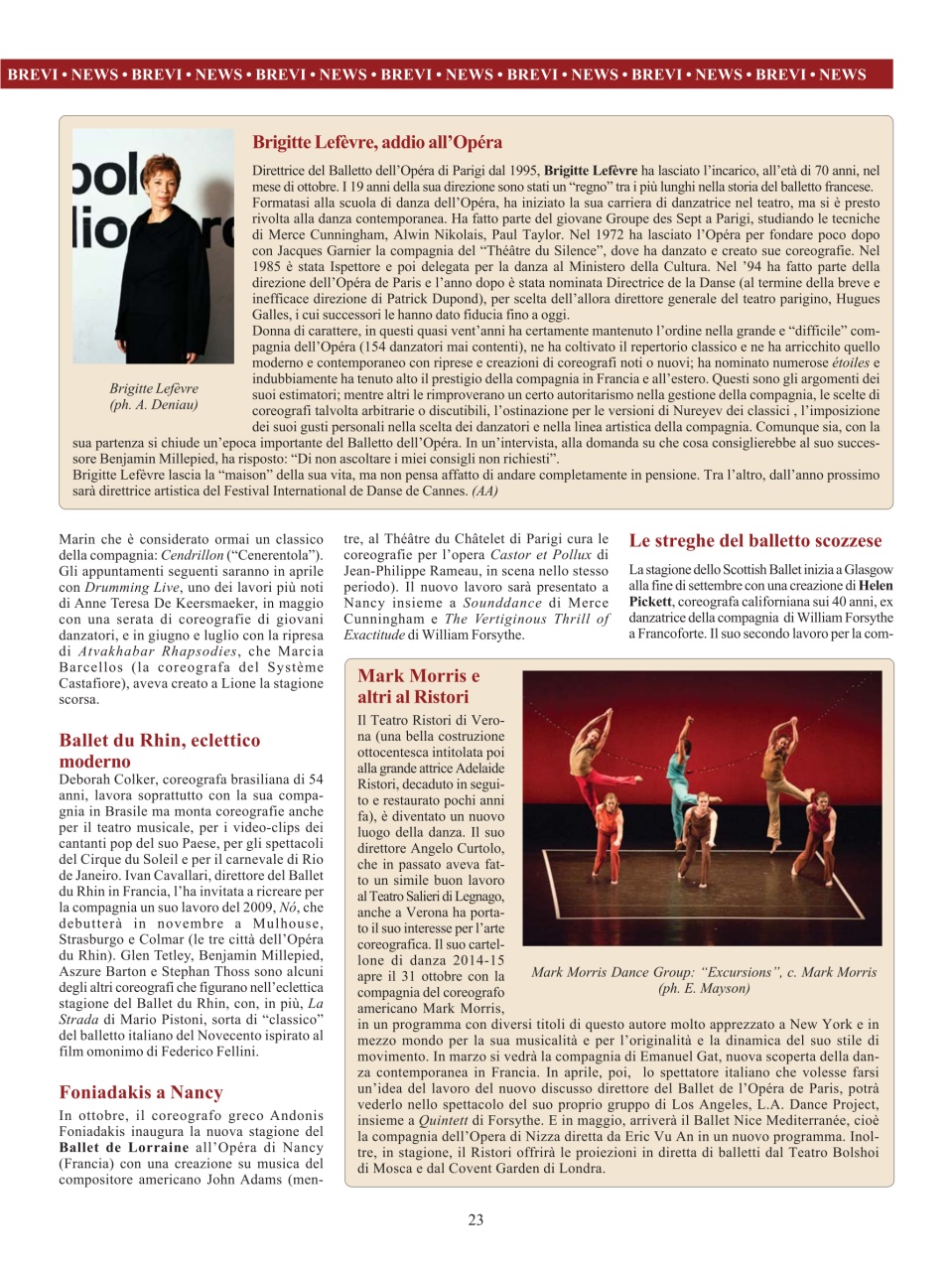 BALLET2000 Edizione Italia Preview Pages