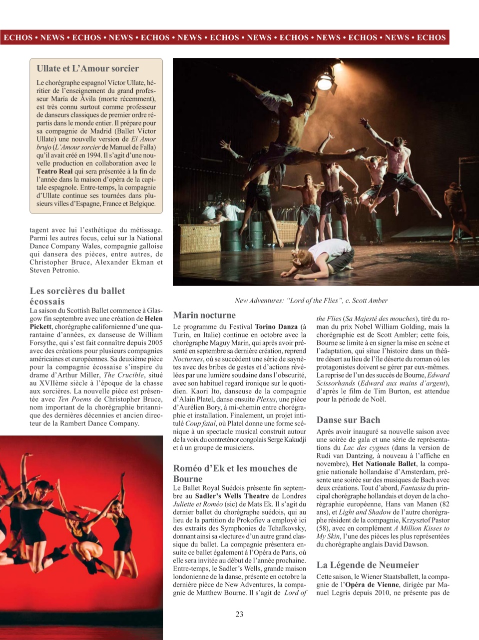 BALLET2000 Édition France Preview Pages