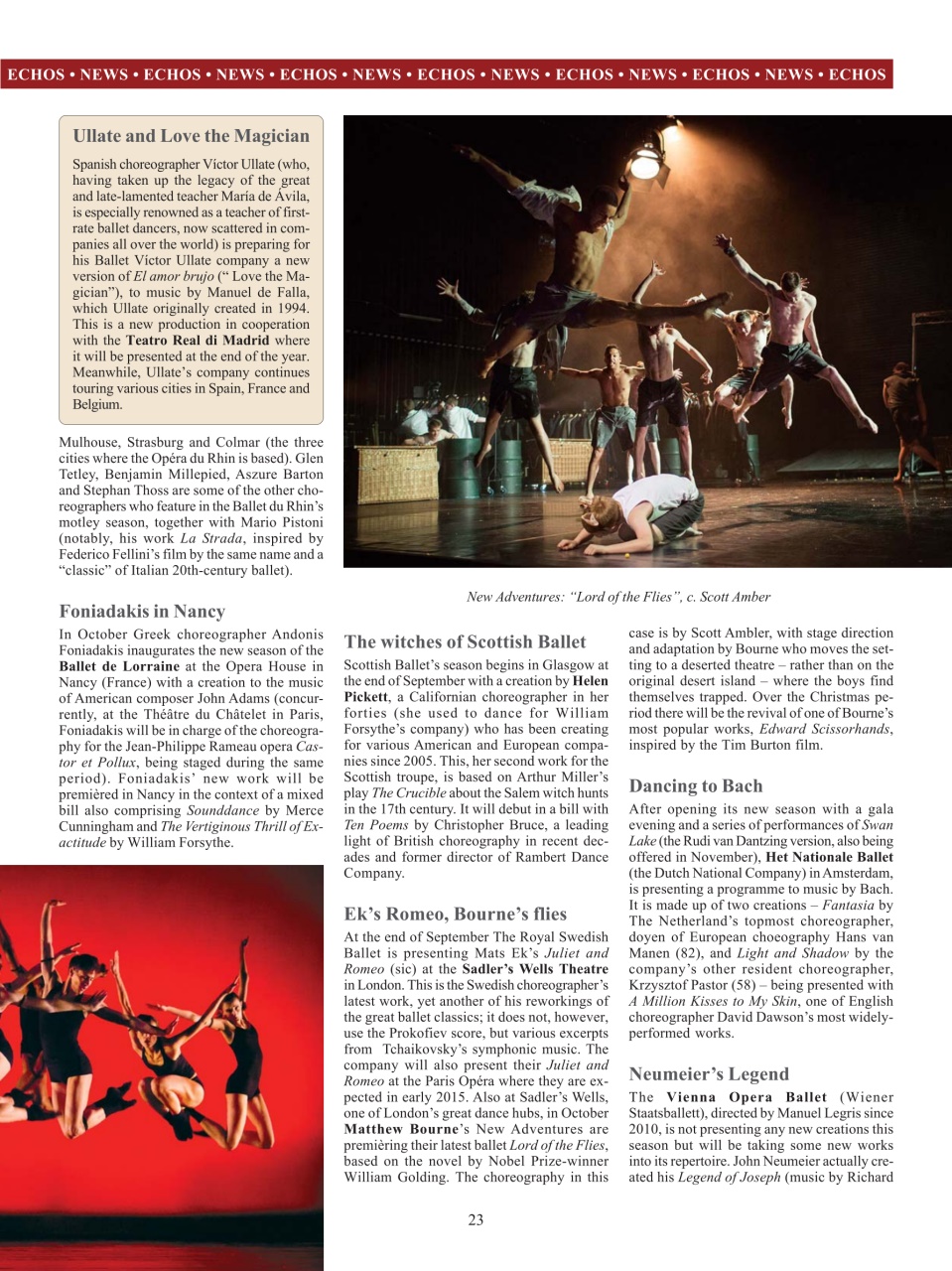 BALLET2000 English Edition Preview Pages