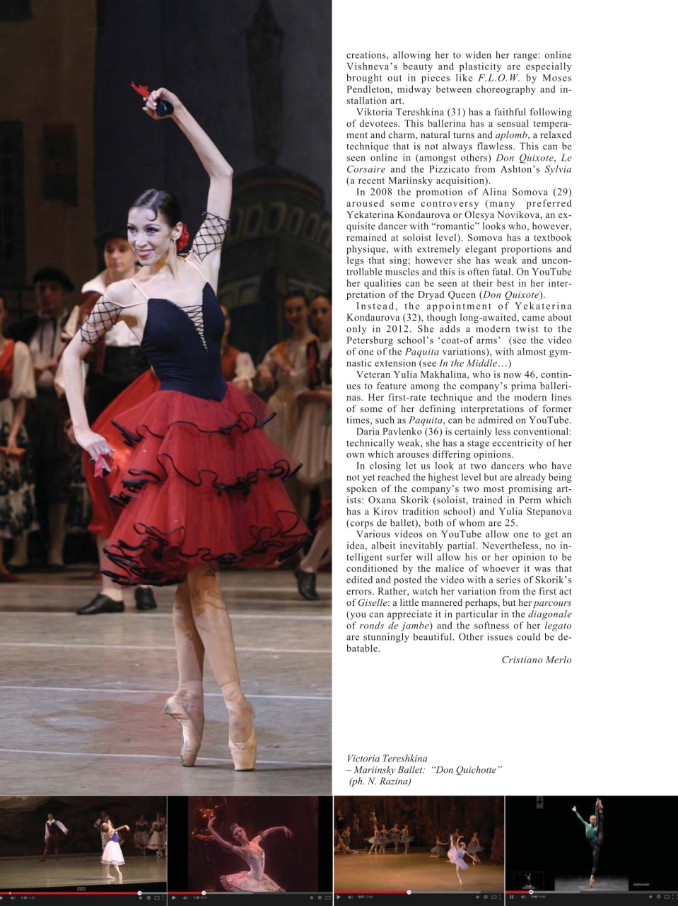 BALLET2000 English Edition Preview Pages