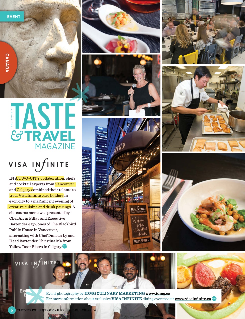 Taste & Travel International Preview Pages