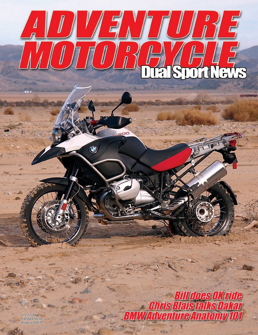 Adventure Motorcycle Preview Pages