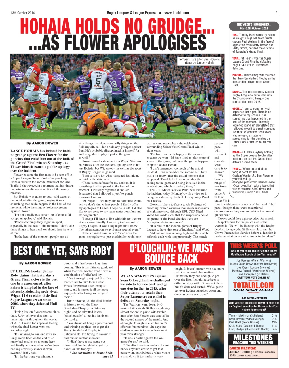 League Express Preview Pages