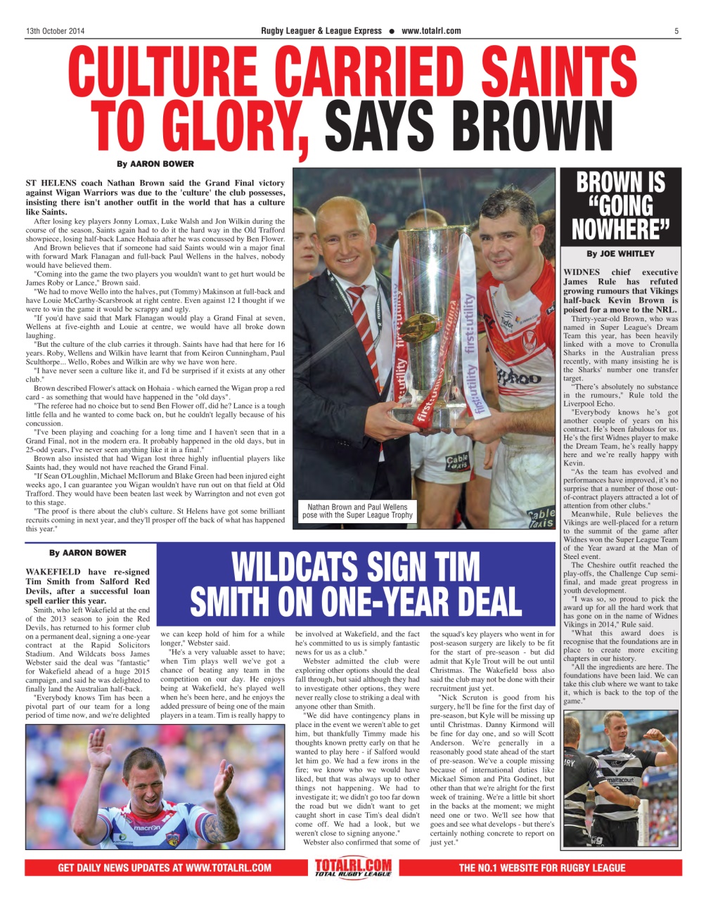 League Express Preview Pages