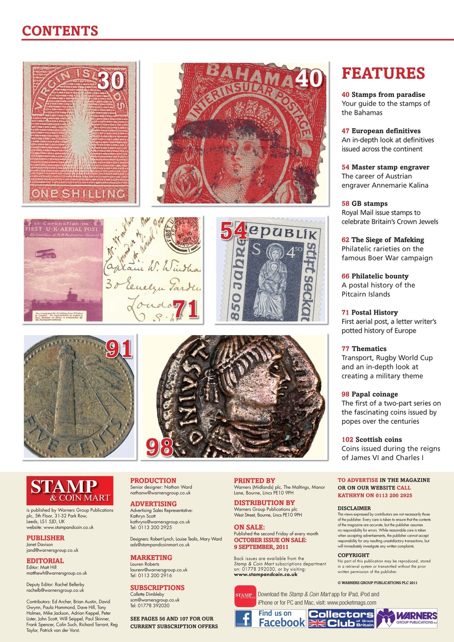 Stamp Collector Preview Pages