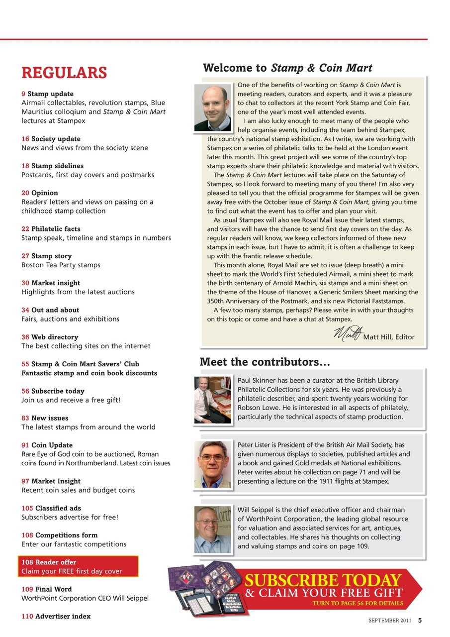 Stamp Collector Preview Pages