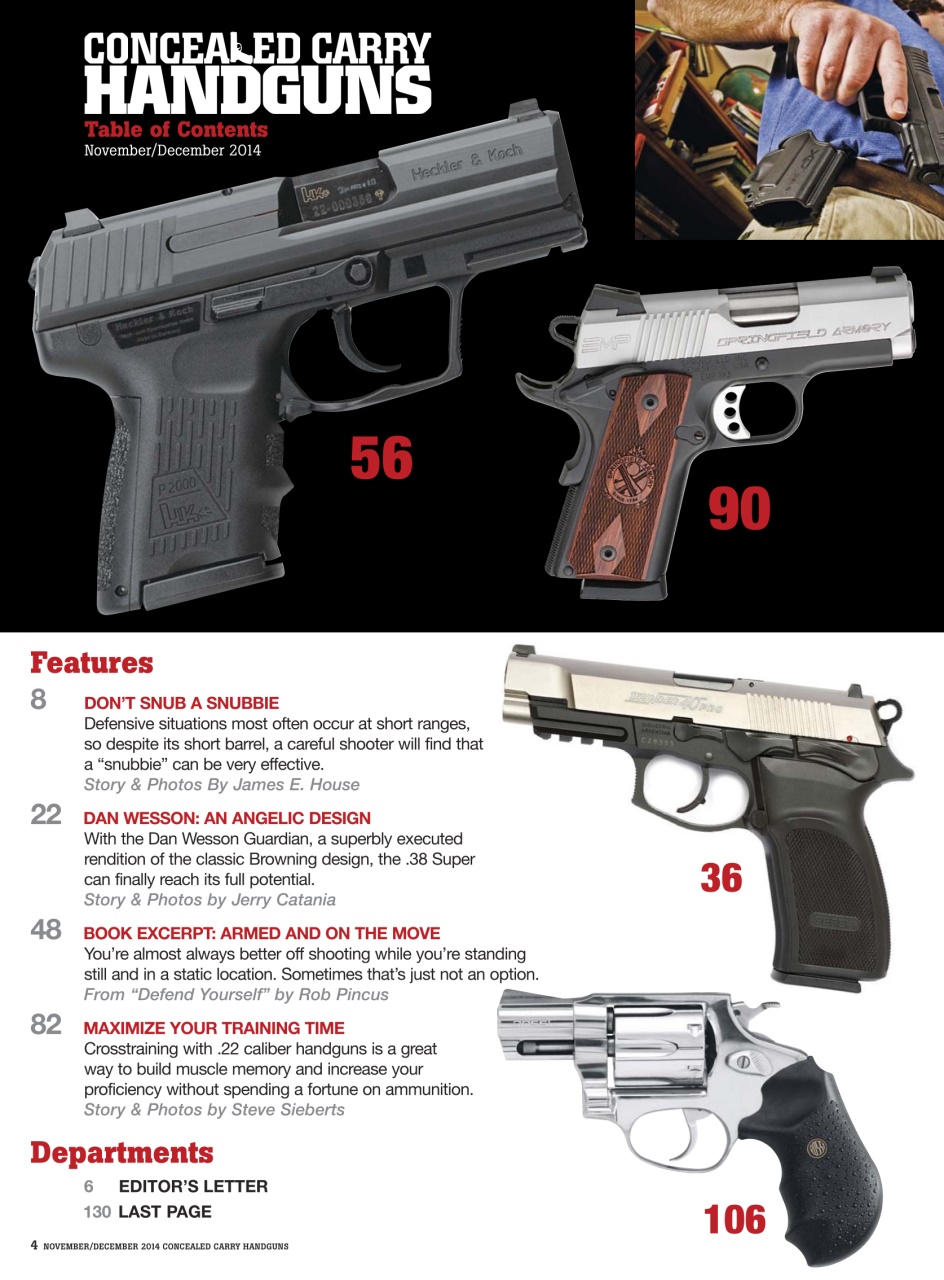 Concealed Carry Handguns Preview Pages