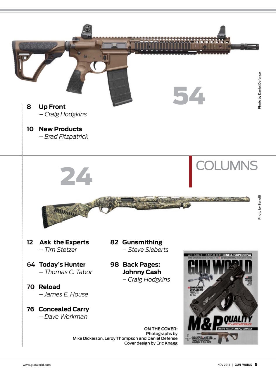 Gun World Preview Pages