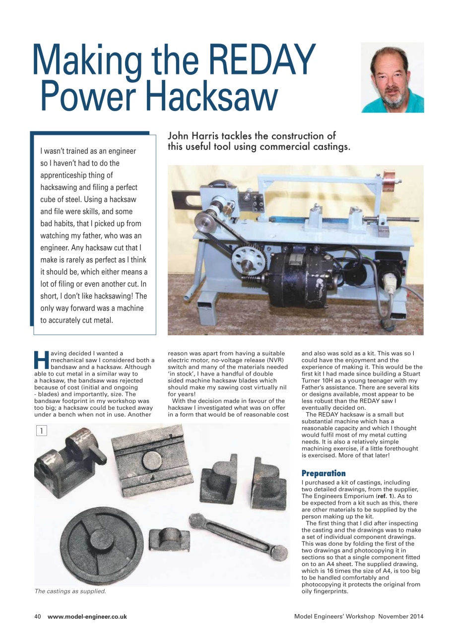 Model Engineer & Workshop Magazine Preview Pages