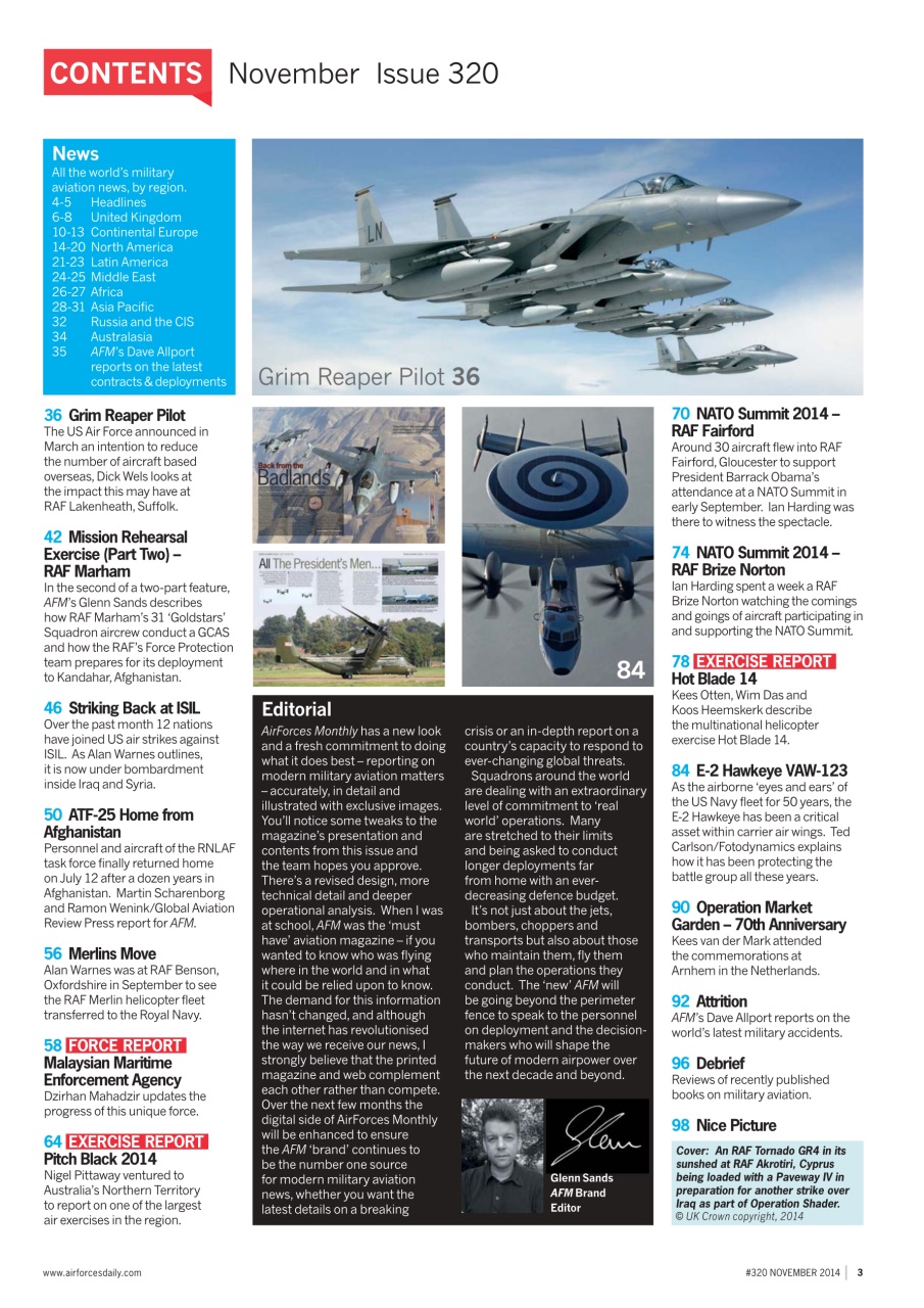 AirForces Monthly Preview Pages