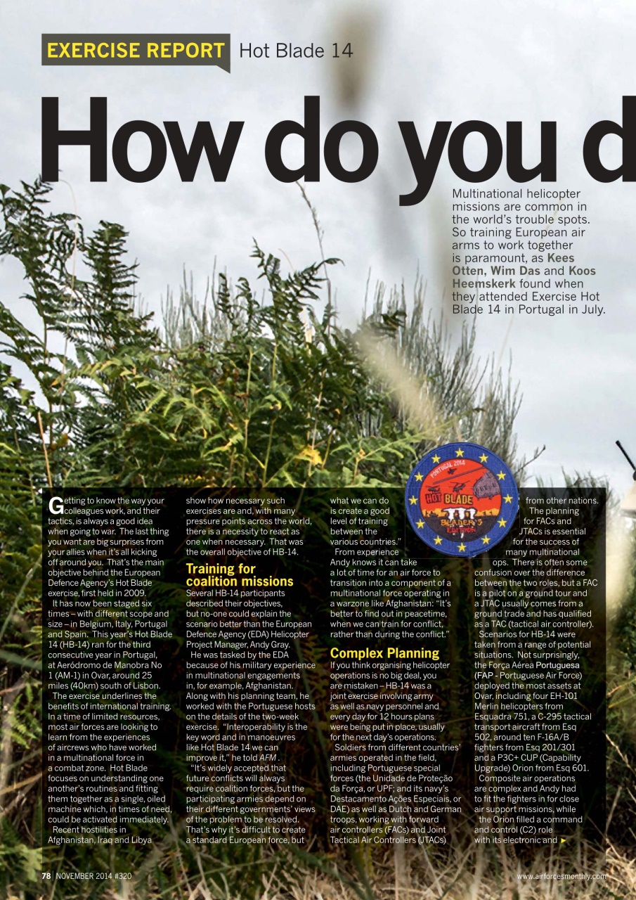 AirForces Monthly Preview Pages