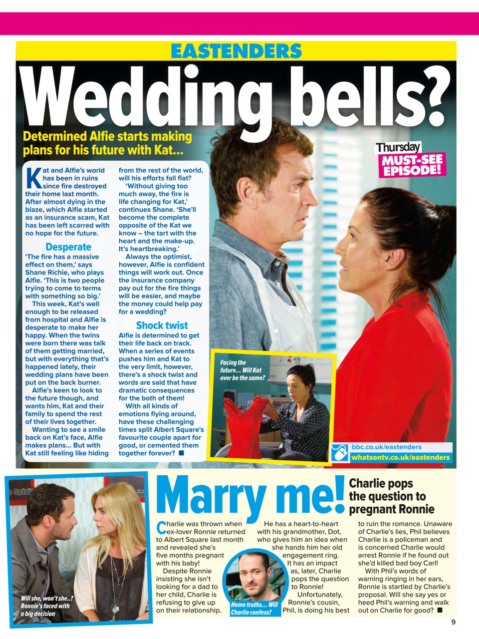 What's on TV Preview Pages