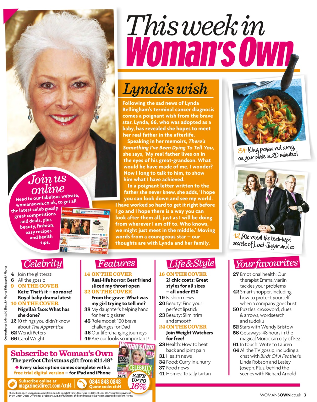 Woman's Own Preview Pages