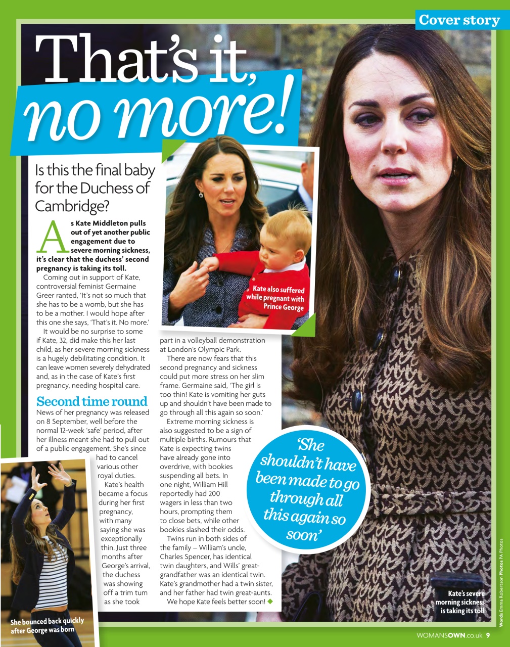 Woman's Own Preview Pages