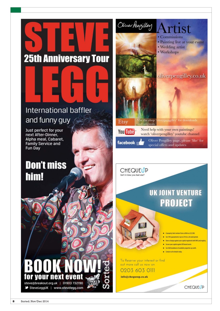 Sorted Magazine – The men's mag with morals Preview Pages