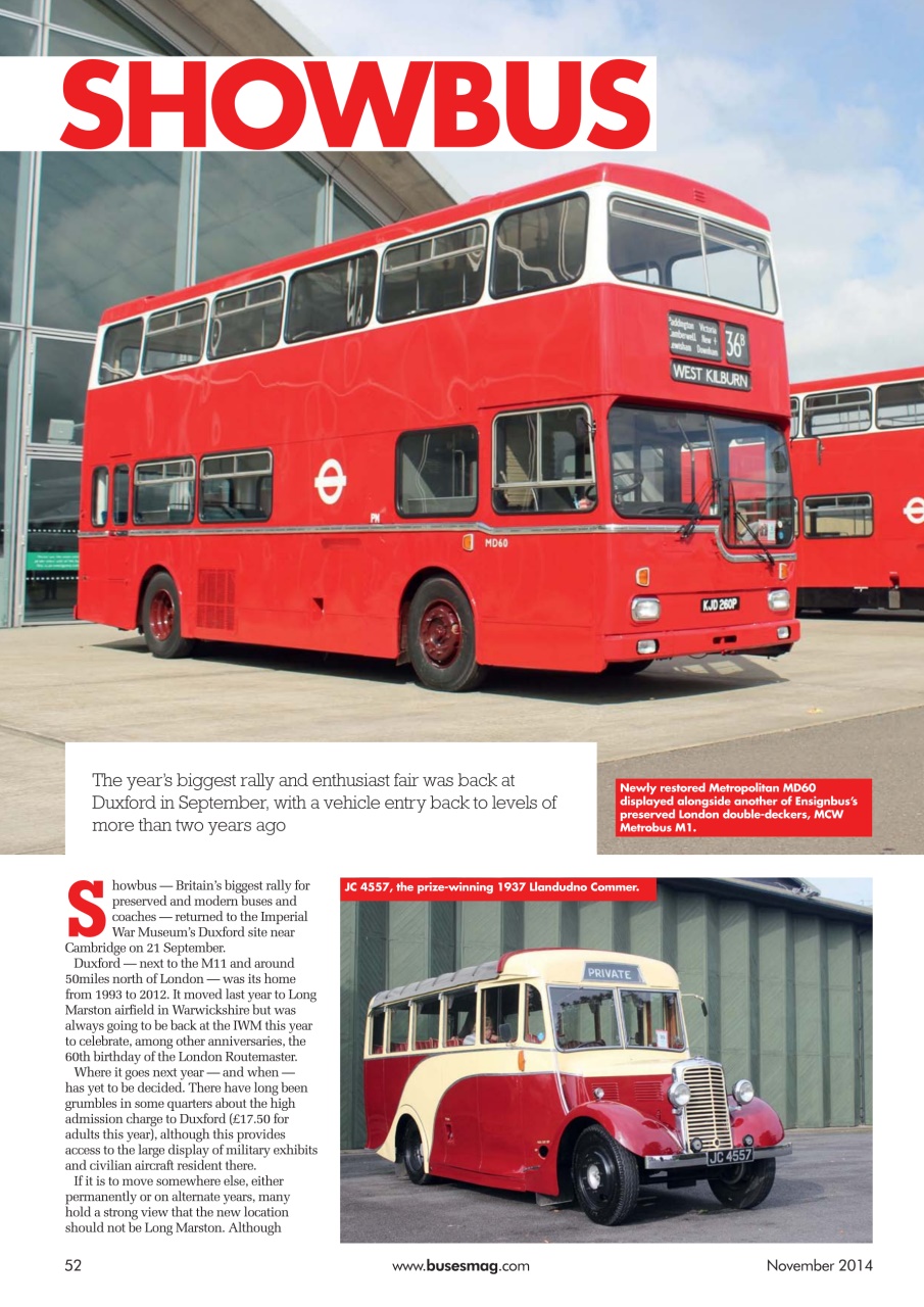 Buses Magazine Preview Pages