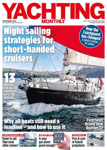 Yachting Monthly issue November 2014