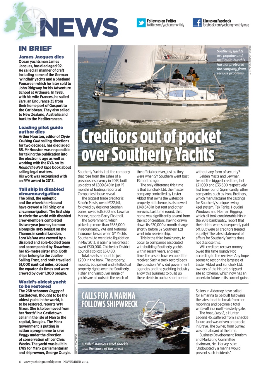 Yachting Monthly Preview Pages