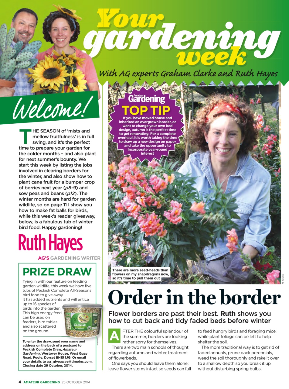 Amateur Gardening Preview Pages