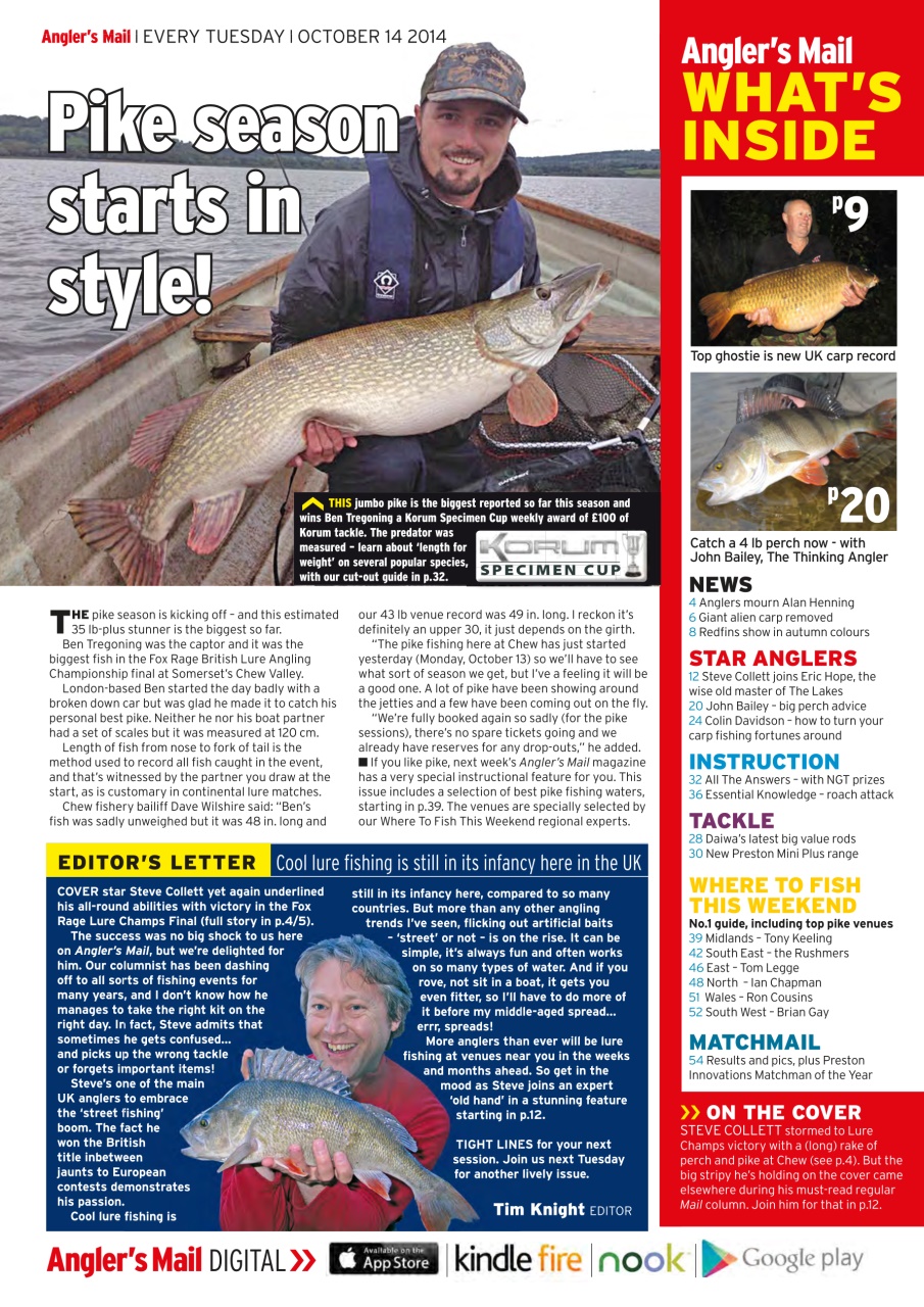 Anglers Mail Preview Pages