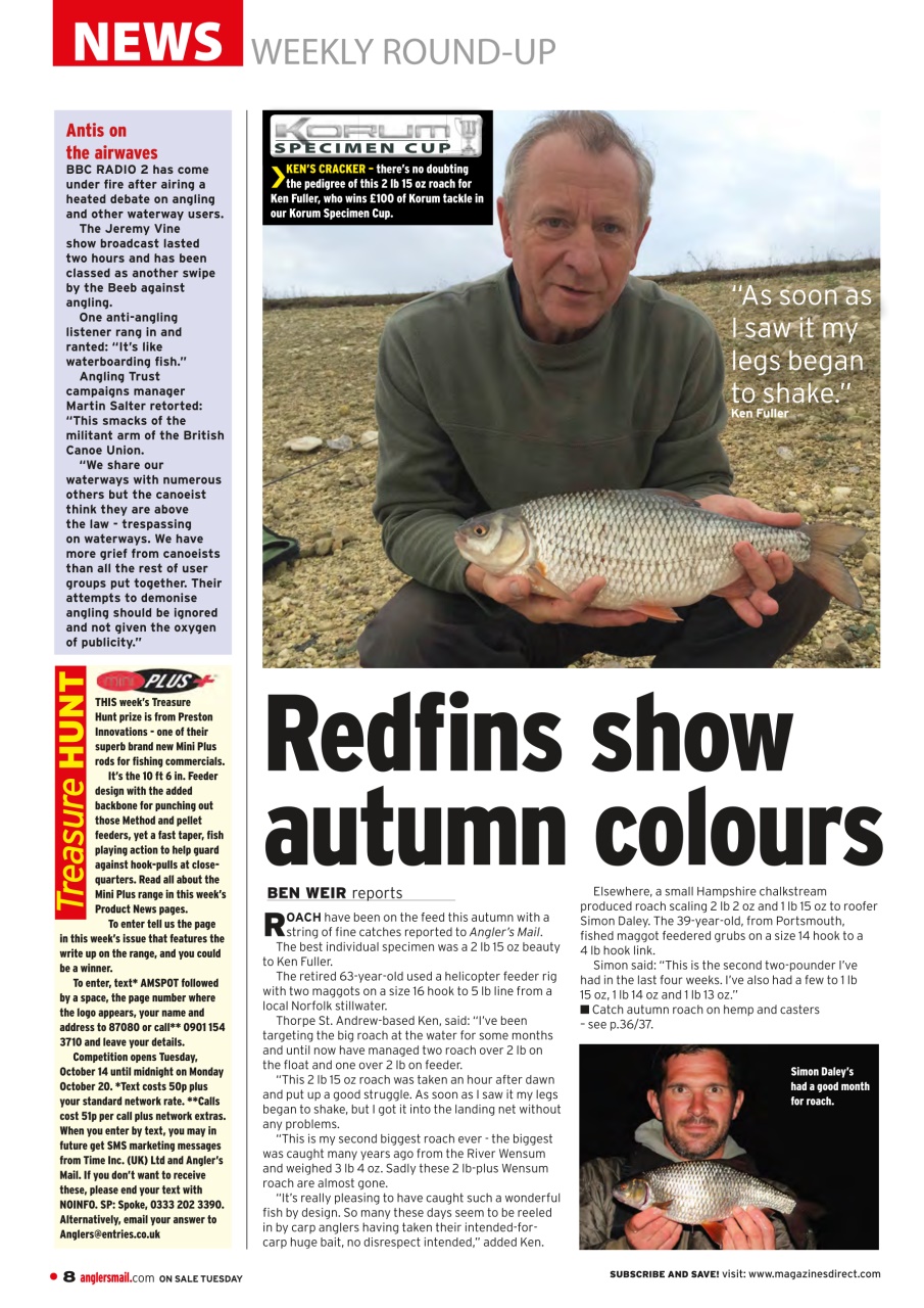 Anglers Mail Preview Pages