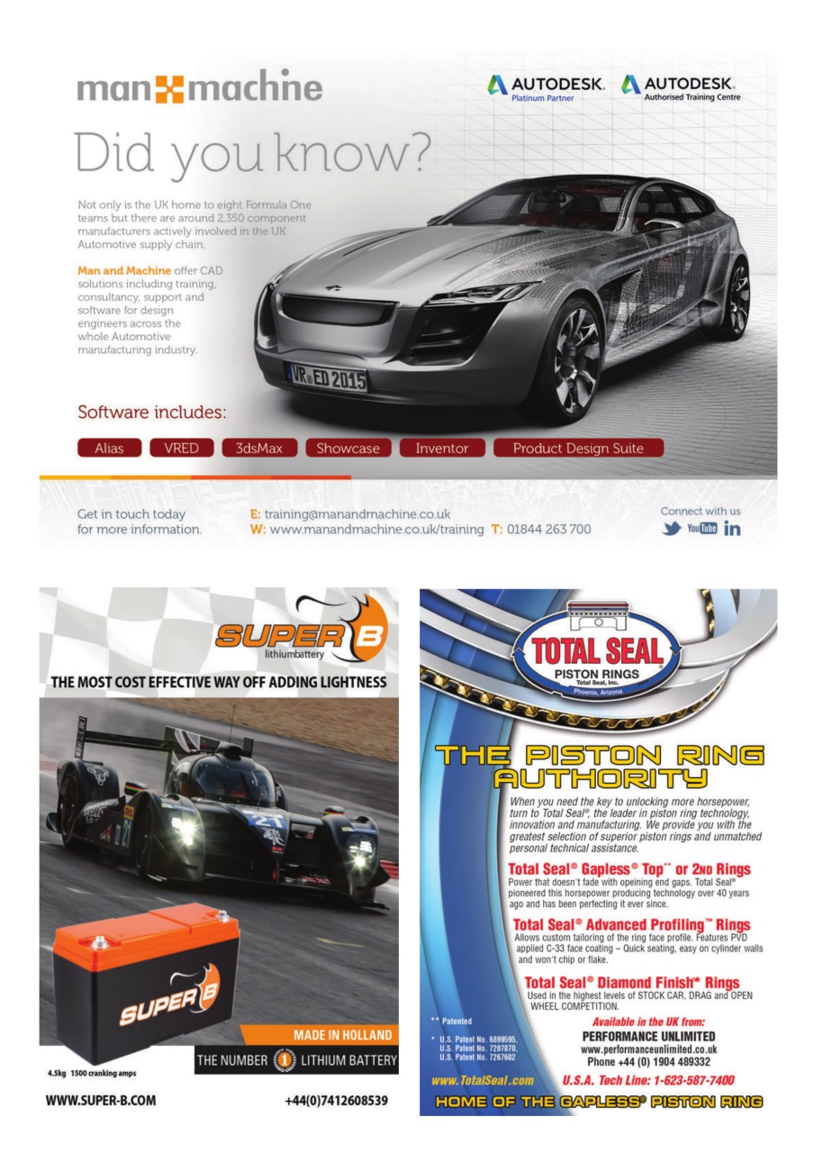 24 HOUR Race Technology Preview Pages