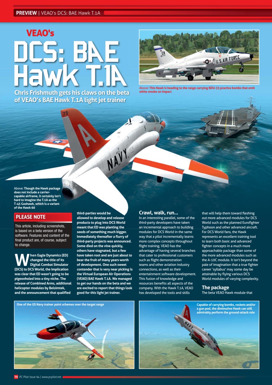 PC Pilot Preview Pages