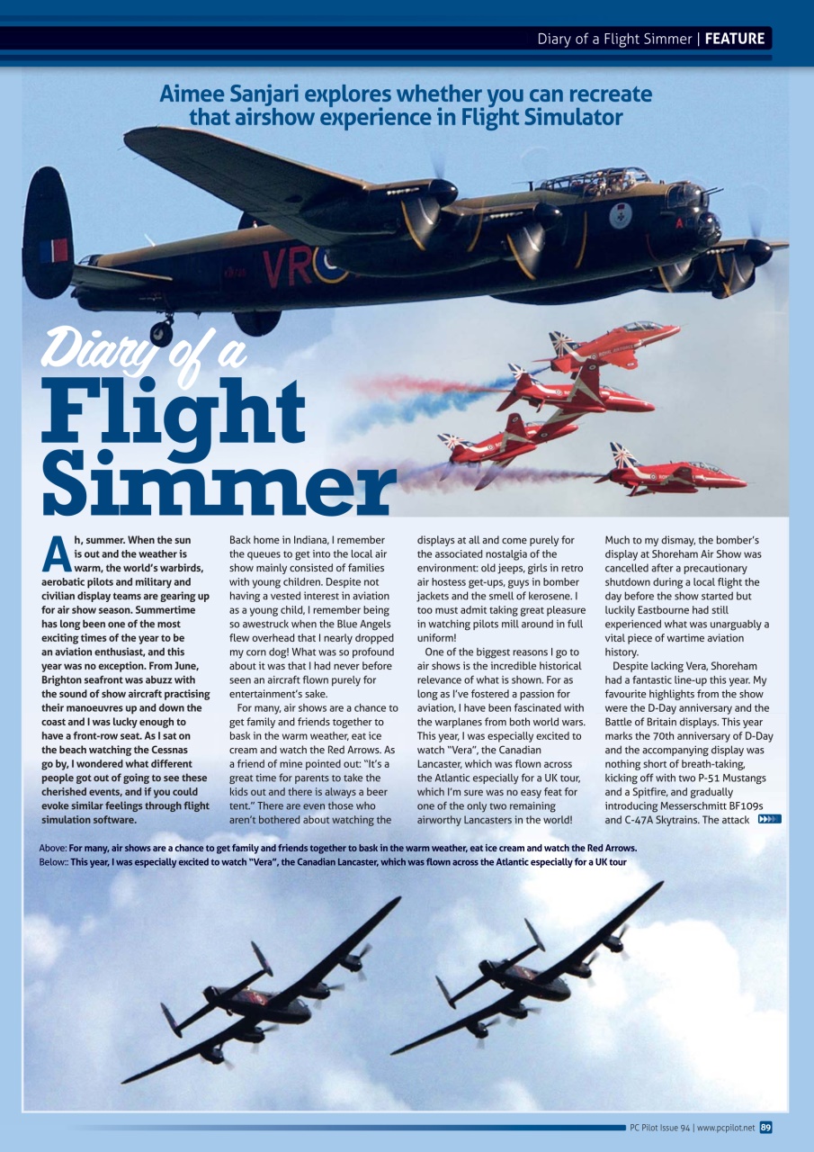 PC Pilot Preview Pages