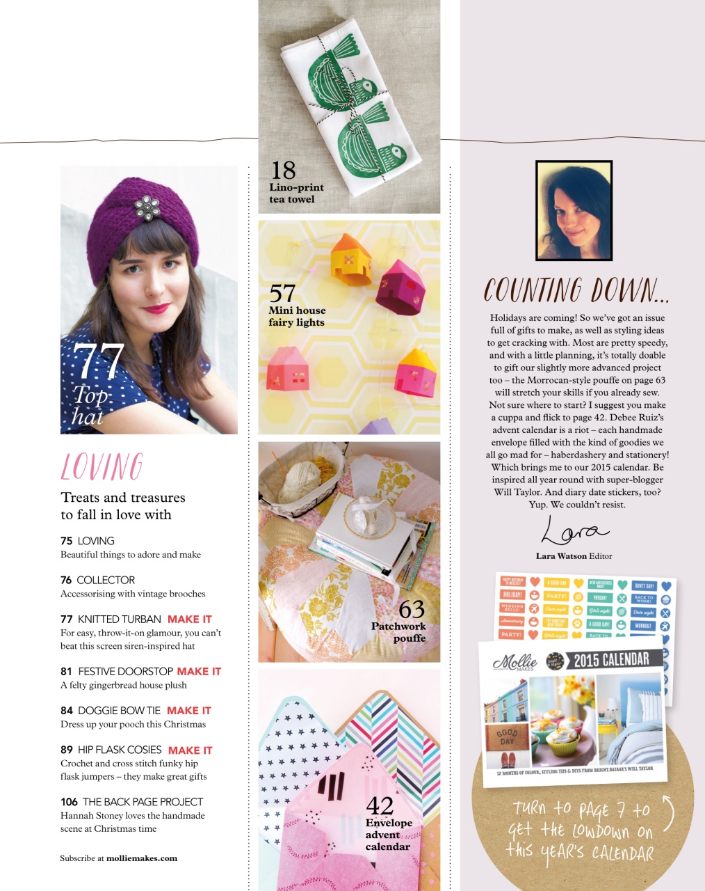 Mollie magazine Preview Pages