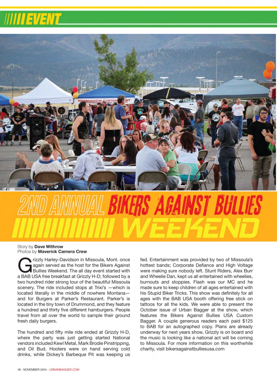 Urban Bagger Preview Pages