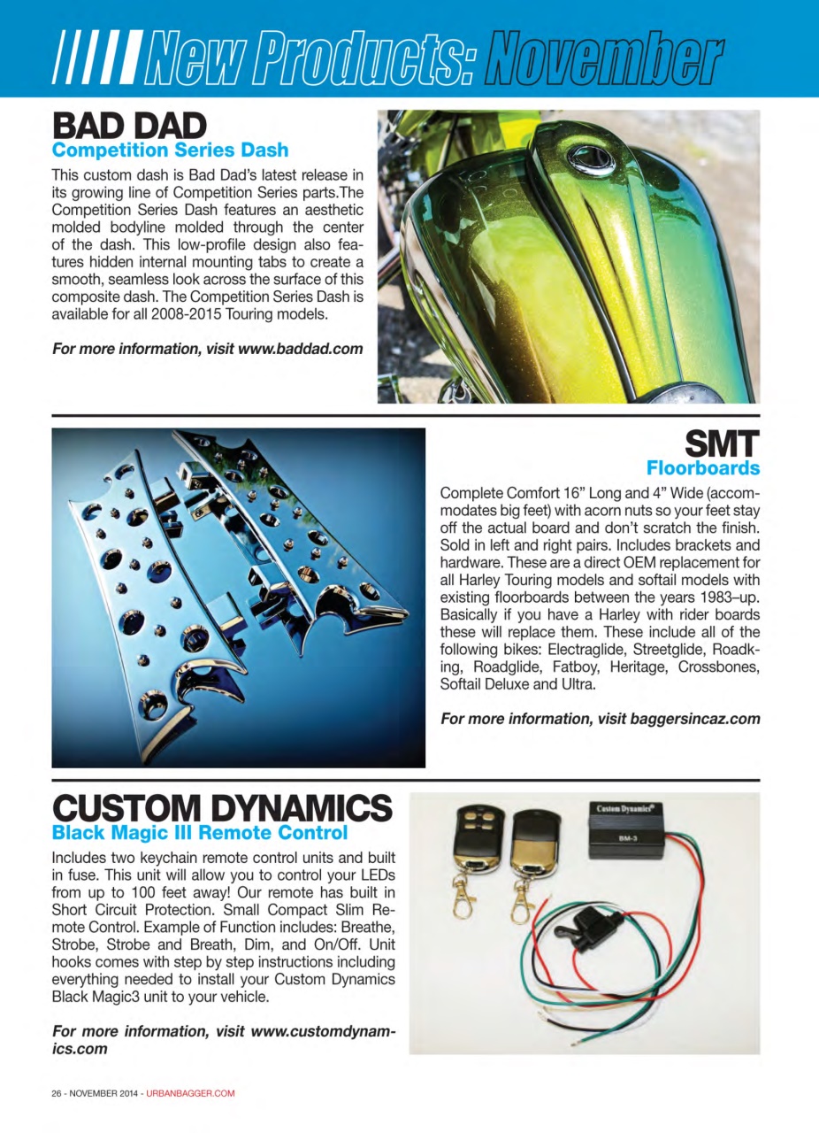 Urban Bagger Preview Pages