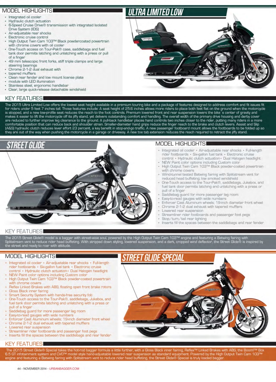 Urban Bagger Preview Pages