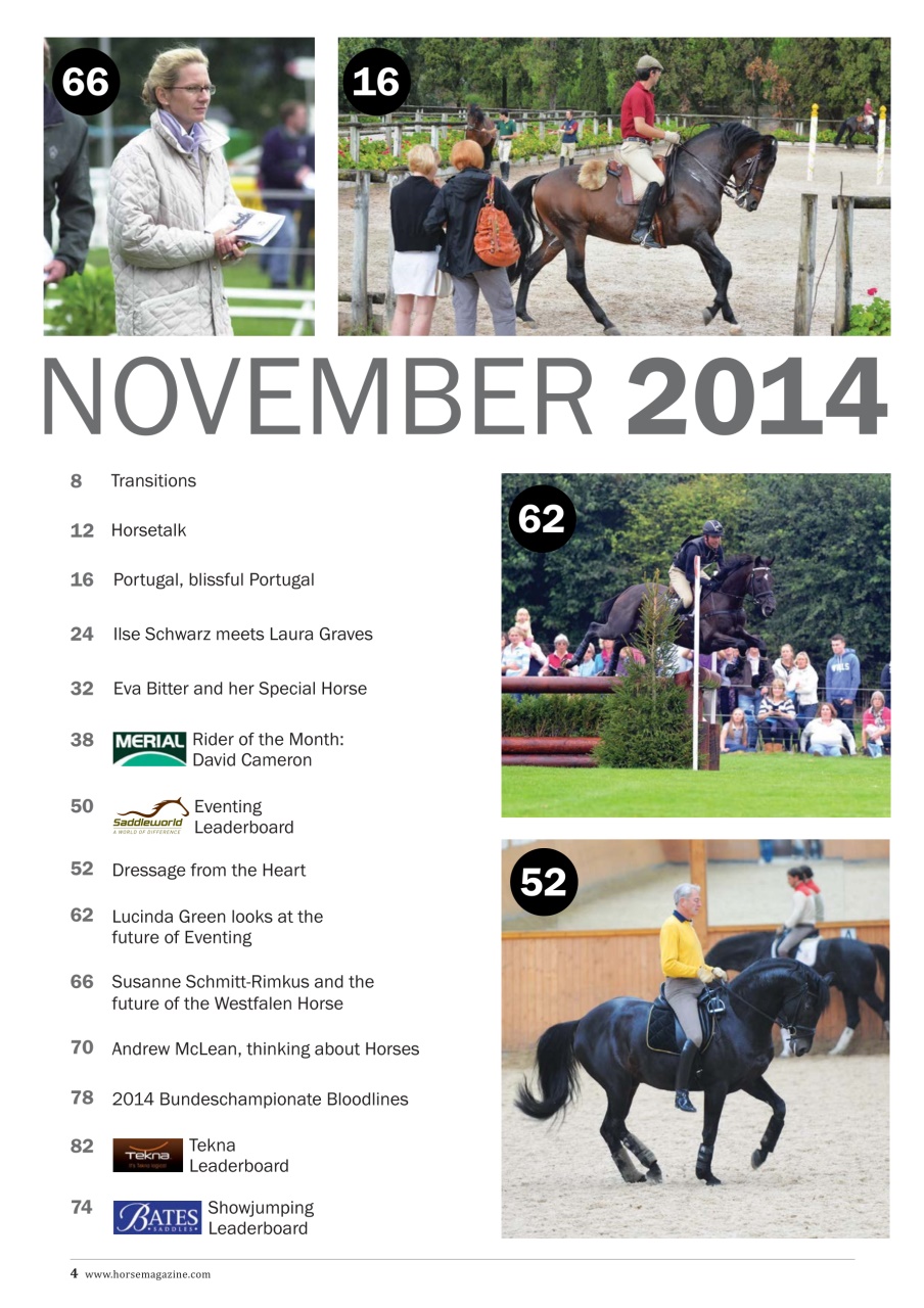 The Horse Magazine Preview Pages