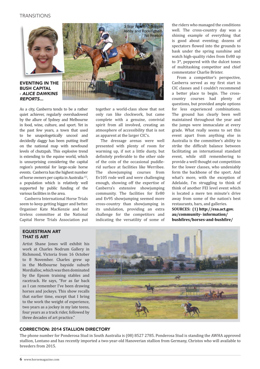The Horse Magazine Preview Pages