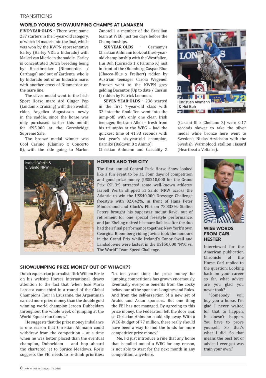 The Horse Magazine Preview Pages