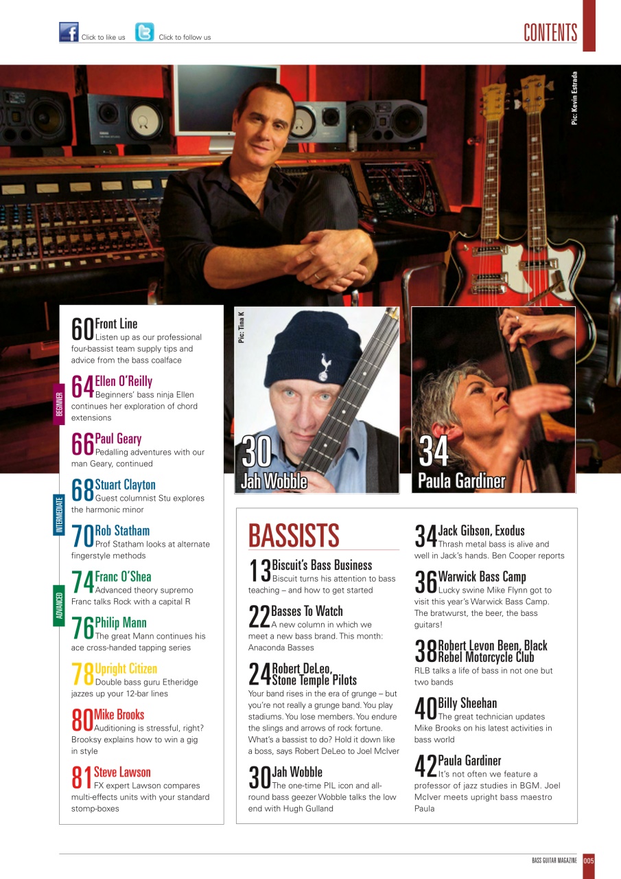 Bass Player UK Preview Pages
