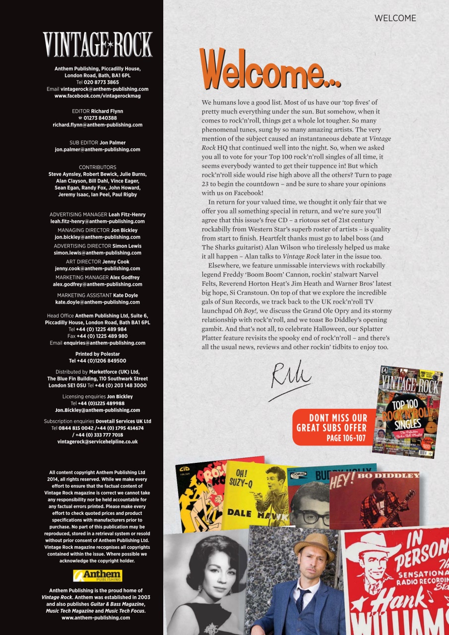 Vintage Rock Preview Pages