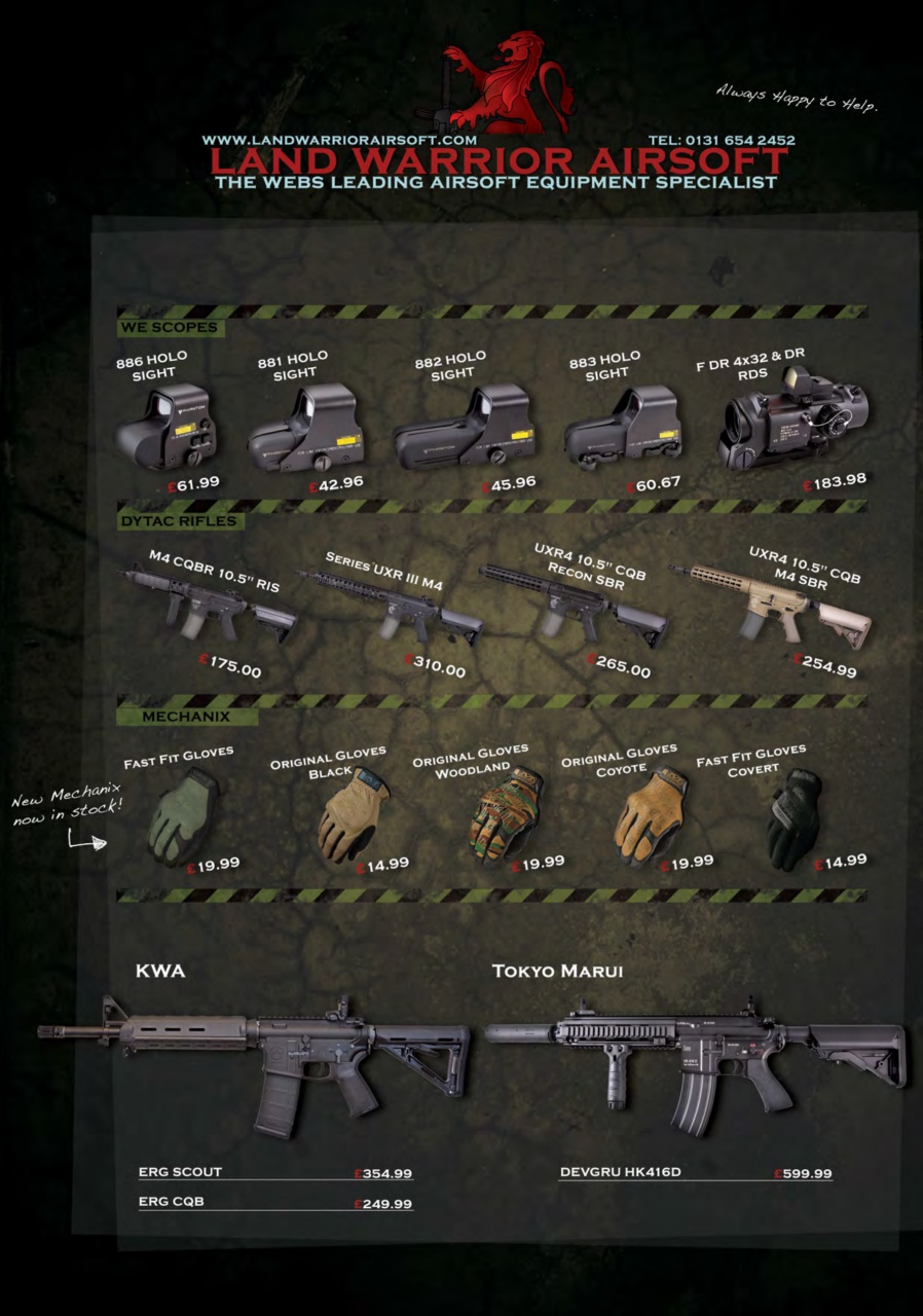 Airsoft Action Preview Pages