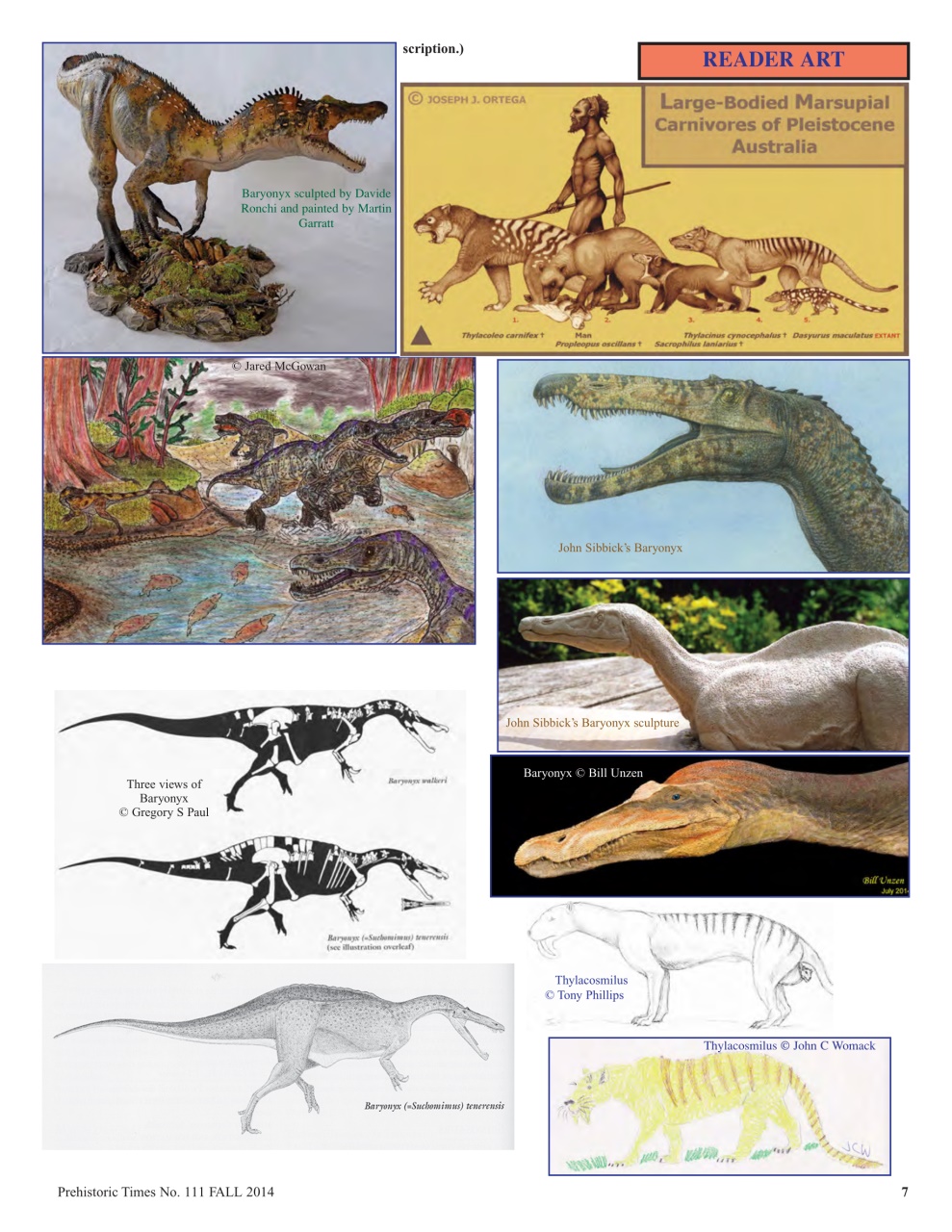 Prehistoric Times Preview Pages