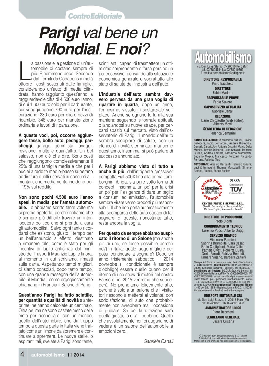 Automobilismo Preview Pages