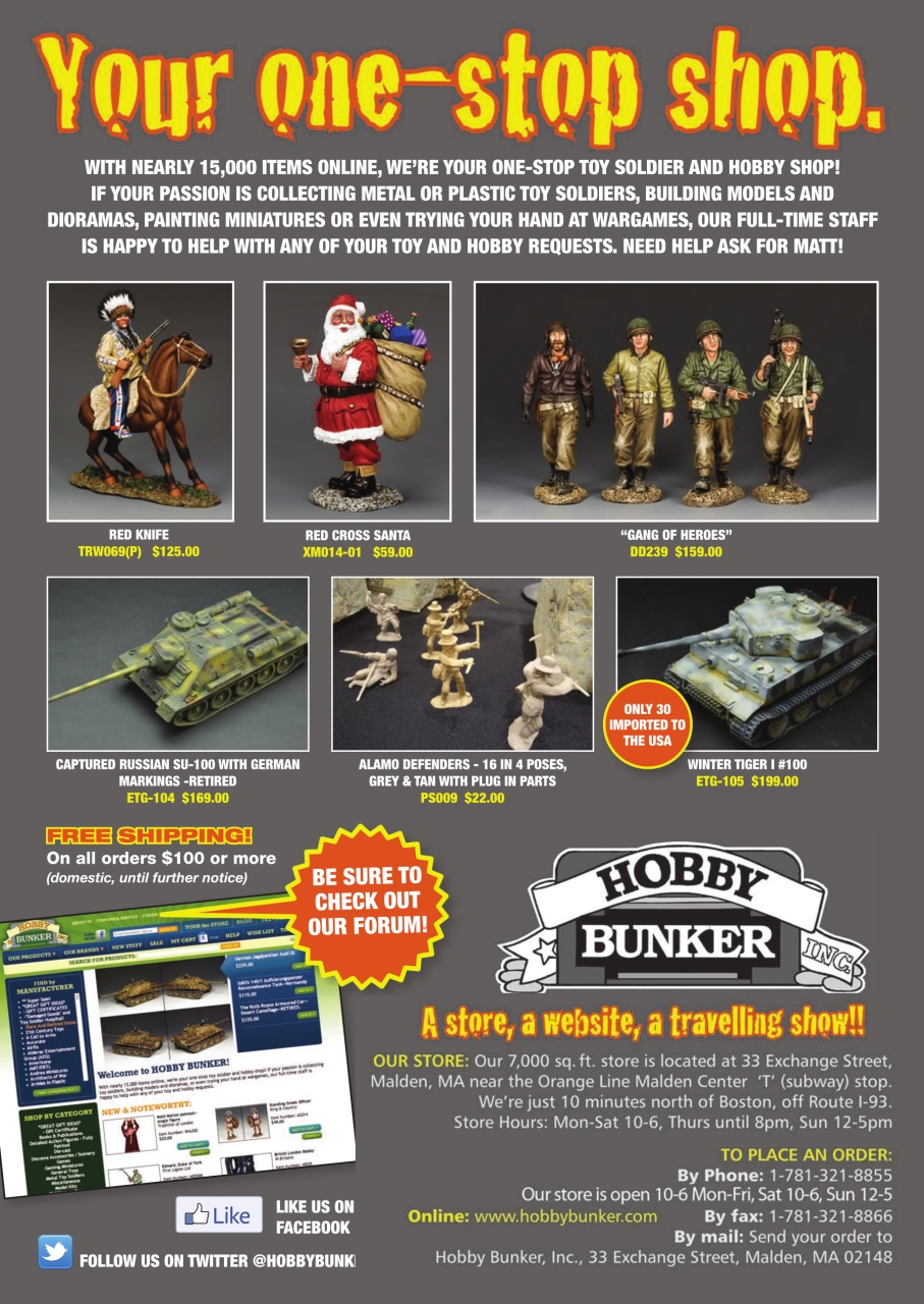 Toy Soldier & Model Figure Preview Pages