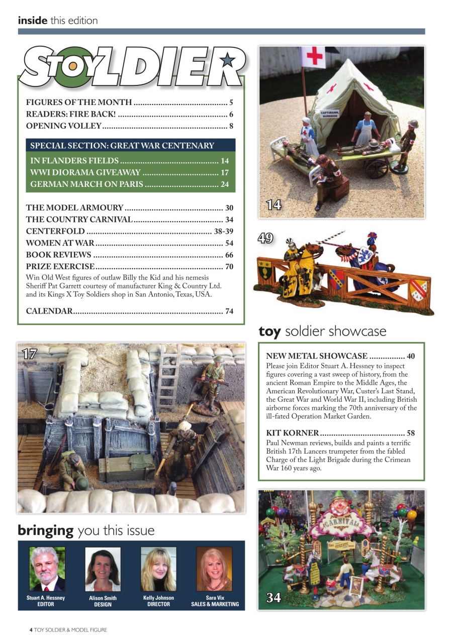 Toy Soldier & Model Figure Preview Pages